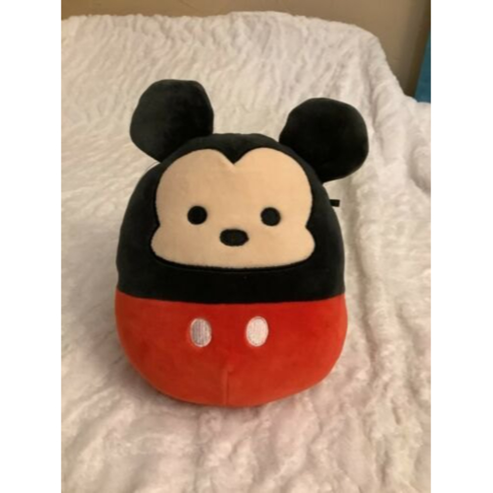 Squishmallows Kellytoy 2021 Disney Collection 8” Mickey Mouse Plush Preowned